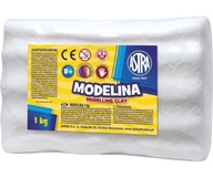 Modelovacia hmota Astra 1 kg Biela