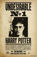 Plagát Harry Potter Undesirable Wanted do detskej izby, 61x91,5 cm