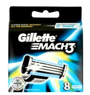 NÁPLŇOVÉ NÁPLŇKY PRE HOLIACE ČEPELE GILLETTE MACH3 8 ks