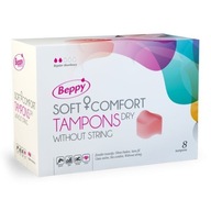 Suché tampóny bez šnúrky Beppy Soft Comfort Tampons Dry 8 ks.