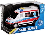 Auto AMBULANCE svetelný zvuk 20cm SANITKA