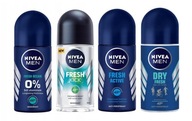 NIVEA Men Fresh antiperspirant roll-on 4x50ml