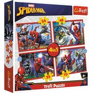 PUZZLE 4V1 207 SPIDERMAN GOBLIN OCTOPUS 4+ KOCKY