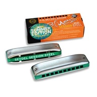 Harmonika Seydel Blues Session Steel C Summer Green