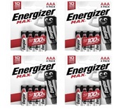 Batéria 16x ENERGIZER Max LR6 AA R6 E91 1,5V