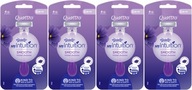 12x Žiletka WILKINSON Quattro My Intuition Smooth Violet Blooms