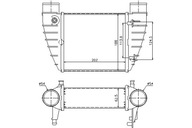 NISSENS INTERCOOLER AUDI A4 2.0 TFSI (8EC. B7)