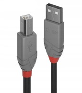 LINDY 36676 USB 2.0 A-B KÁBEL PRE DAC TLAČIAREŇ 7,5 m