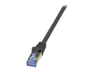 CAT6 čierny akrylový sieťový kábel 3m RJ45 cat 6a