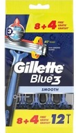 Jednotka Gillette Blue 3 Smooth Máš. až do cieľa 12 ks.