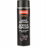 NOVOL-SPRAY ACRYL TOP COAT BLACK MAT 500M