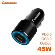 Camason 45W USB rýchlonabíjačka do auta typ