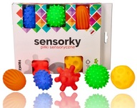 HENCZ TOYS SENSORY GULLES SENSORKY 0M+ 5 KS