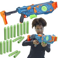 NERF ELITE 2.0 LAUNCHER GUN + 16 ARTS 8+