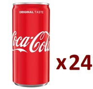 Sýtený nápoj Coca-cola 24 X 200 ml SADA 24 KS