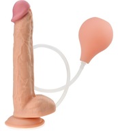 VEĽKÝ A HRUBÝ REALISTICKÝ DILDO SEX PENIS S PUMPOU