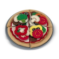 Melissa Doug Felt Pizza Fun Shop Kuchynské domáce spotrebiče