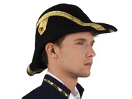 Kapitánsky klobúk admirála 1ks Karneval