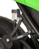 Držiak výfuku RG KAWASAKI NINJA 300/Z250 ČIERNA