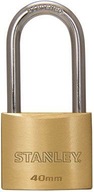 Visiaci zámok Stanley S742-043 Kwikset 40 mm dlhý mosadzný