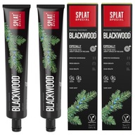 Bieliaca zubná pasta Splat Special Blackwood Black bez fluoridu 2x75ml