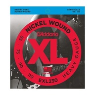 D'Addario EXL230 Nickel Wound 55-110 basové struny