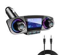 FM BLUETOOTH VYSIELAČ NABÍJAČKA 3.1A 2xUSB MP3