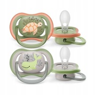 AVENT ULTRA AIR ORTODONTICKÁ SORTIMENT 6-18M 2 KS + Púzdro