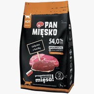 Suché krmivo pre mačky Pan Meat, teľacie, 5 kg