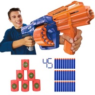 NERF ELITE SURGEFIRE GUN + DOPLNKY + CIELE