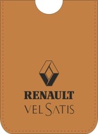 RENAULT VELSATIS béžové kožené puzdro na karty