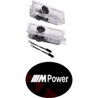 Projektor s logom BMW LED M POWER Black MPOWER