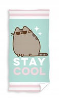 PUSHEEN Stay Cool plážový TOWEL mačací, mikrovlákno, 70x140, dovolenkový