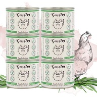 Gussto Fresh Chicken Cat mokré krmivo 6x200g