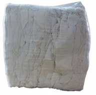 Utierky Cotton Lux Rags WHITE 10kg