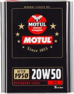 MOTUL OLEJ 20W50 2L KLASICKÝ OLEJ / 1950' - 1970'