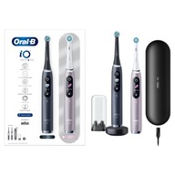 Magnetická zubná kefka Oral-B iO9 DuoPack BLK/ROS