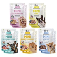 BRIT Care MINI MOKRÉ KRMIVO PRE PSA Filety 10x85g FILLETS omáčka Mix Set