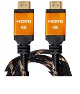 HDMI-HDMI kábel 3m 2,0V 4K UHD opletený