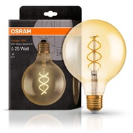 LED žiarovka 5W 25W Špirála OSRAM Vintage GLOBE