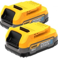 DEWALT SADA 2 BATÉRIÍ 18V 1,7AH POWERSTACK