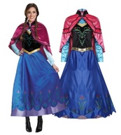 OUTFIT KOSTÝM ŠATY ANNA FROZEN COSPLAY 164/170 CM L