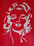 Maliarska šablóna DXL-356 MARILYN MONROE