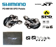 Pedále Shimano Deore XT PD-M8100 SPD + nášľapy