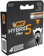 Náboje do holiaceho strojčeka BiC Hybrid 5 Flex, blister A'4