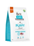 Brit Care hypoalergénne krmivo pre šteňatá jahňacie 3 kg