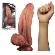 Masívne obrovské dildo s prísavkou 24,5 cm