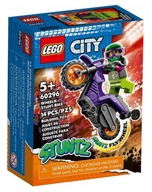 LEGO City 60296 Wheelie na kaskadérskej motorke