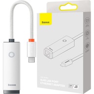 Sieťový adaptér Baseus USB-C na rozbočovač RJ45, 100 Mbps