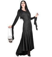 GOTHIC LADY BLACK GOTHIC LADY HALLOWEEN KROJ XS